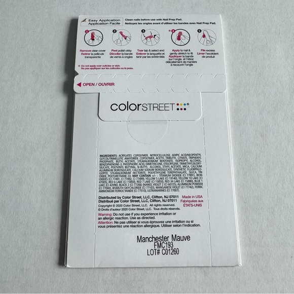 *Retired* Color Street: Manchester Mauve | Dusty Pink Pastel Spring Classic - Picture 4 of 10